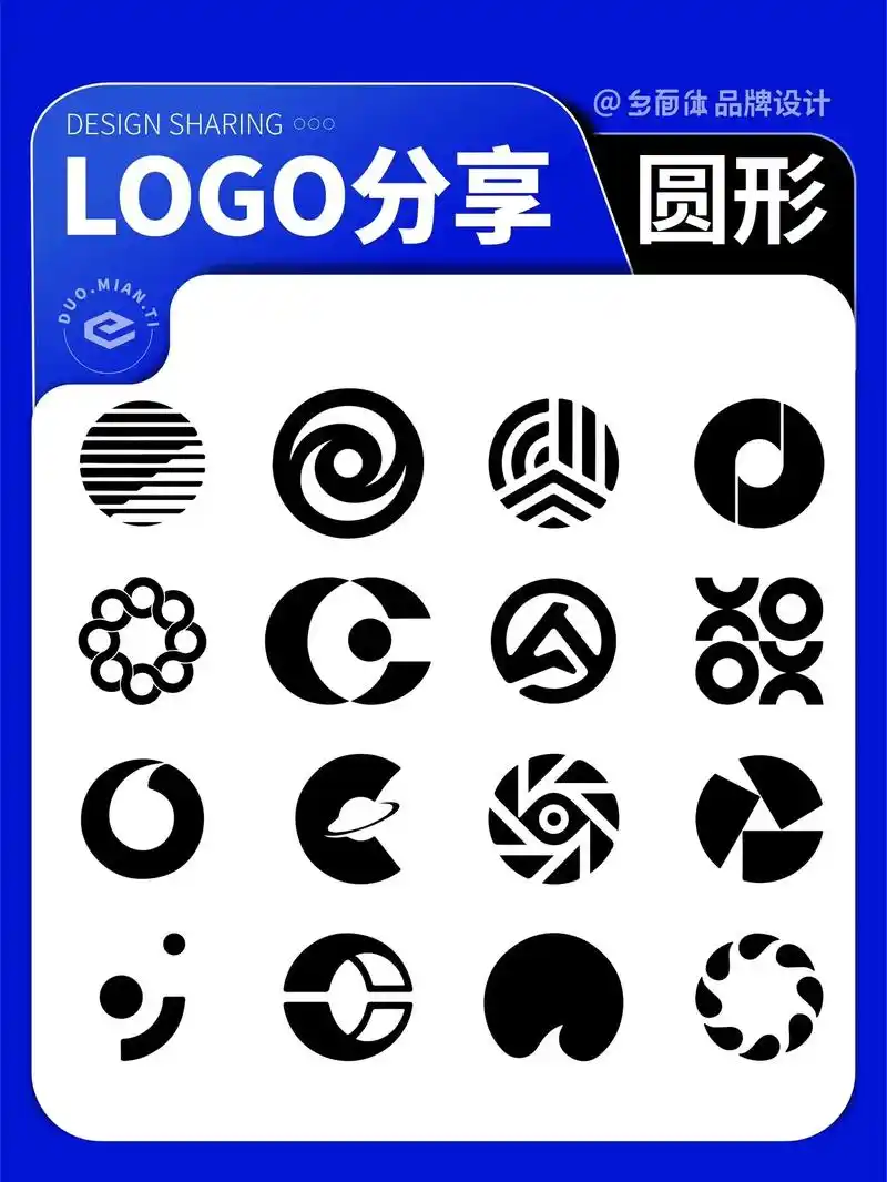 7415logo分享196|"圆形logo"7415logo分享19 - 抖音