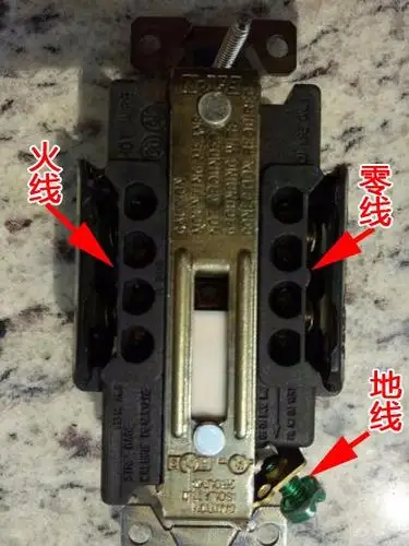 求,急,20a125v美式插座怎么样接线