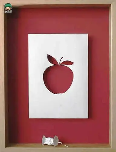 一张白纸的绝妙创意