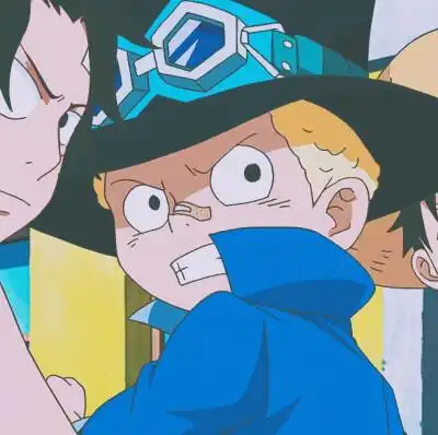 《海贼王》三兄弟『路飞,萨博,艾斯』