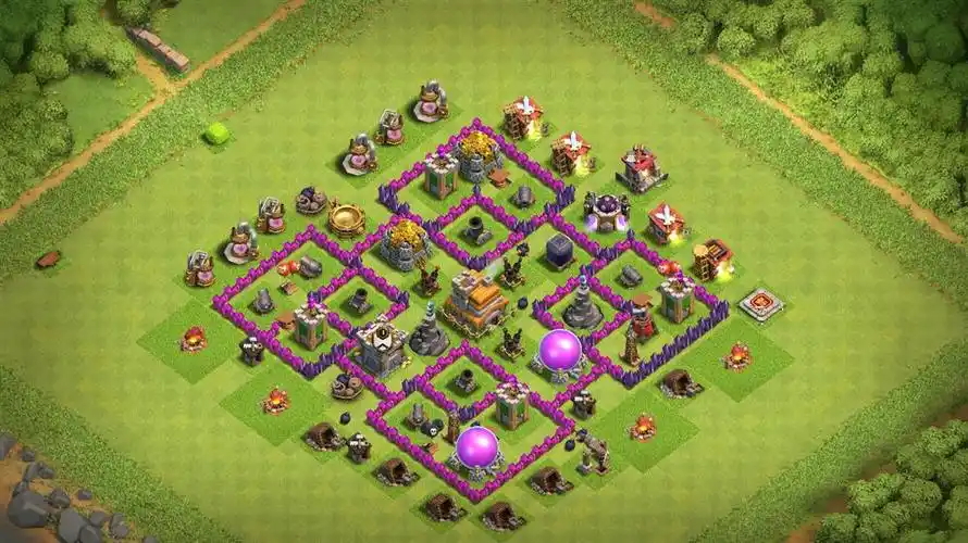 coc阵型7本很好用防龙!分享网站7