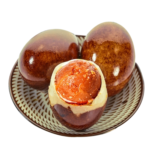 中原老家乡流油烤鸭蛋