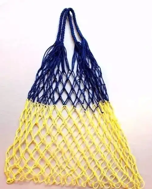 不用钩不用织,几根绳子轻松编几个网袋,以后出门收纳就靠它了!