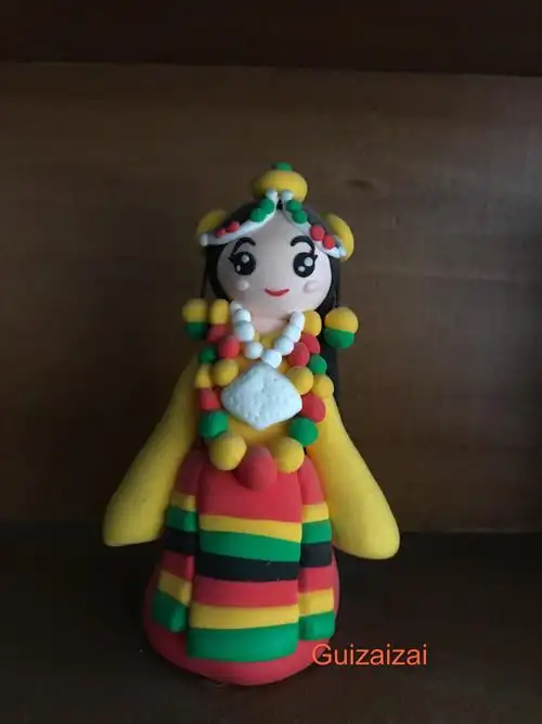 粘土娃娃藏族