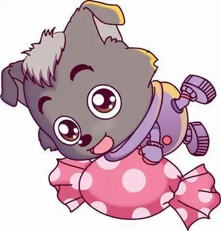 给一张小灰灰的图片