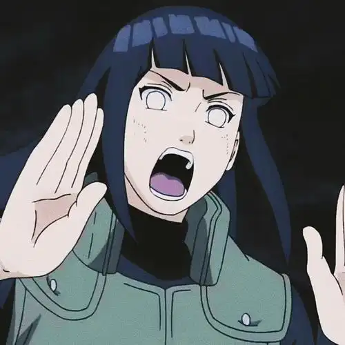 《火影忍者》日向雏田 (ps:这集其实是假的雏田 白绝变的)