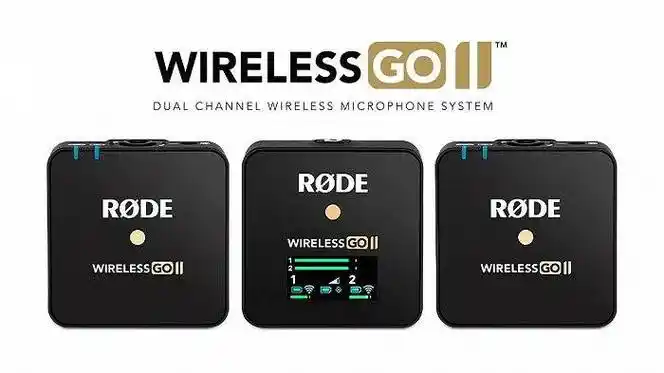罗德发布二代无线麦克风wireless go,可同时录制双音源成亮点