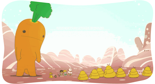 一场体型悬殊的摔跤比赛正式开始!_蔬菜