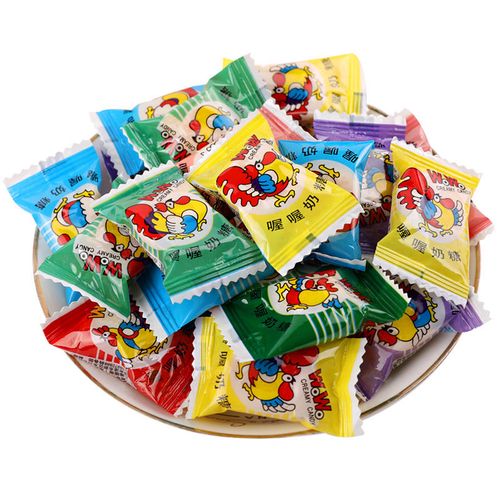 喔喔佳佳奶糖 500g/1000g 喔喔奶糖佳佳牛奶软糖散装结婚喜糖果怀旧