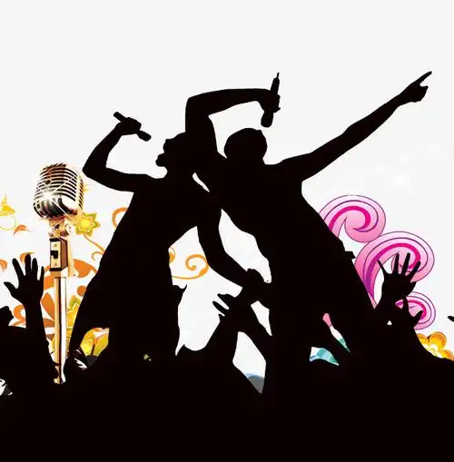 ktv背景元素海报免抠素材免费下载_觅元素51yuansu.com