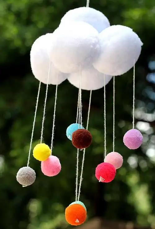 挂饰材料diy风铃幼儿园作业手工手工制制作儿童风铃及配件