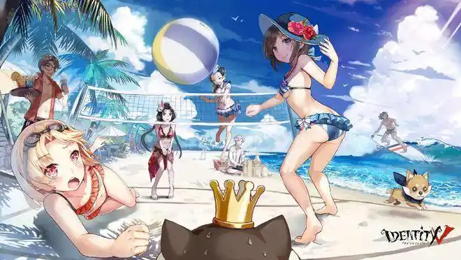 第五人格高下立判对比日服泳装贺图是reswim保守了