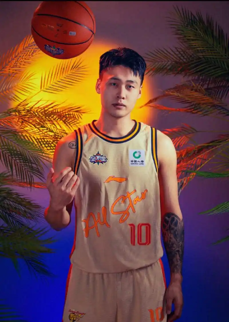 cba,广东男篮的赵睿,这张写真有点帅呀! #cba