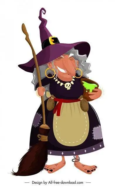 教程happyhalloween超级可爱的小女巫卡通简笔画大全简笔画南瓜加巫婆