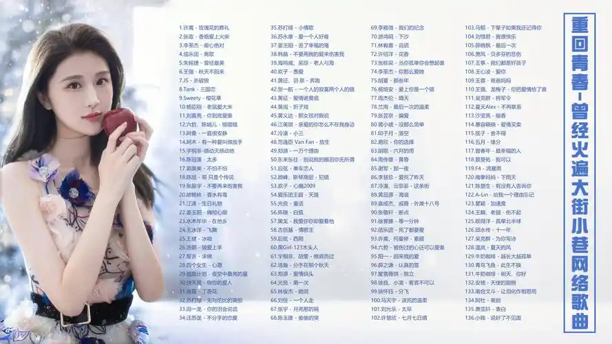 不分p【重回青春】136首曾经火遍大街小巷网络歌曲!