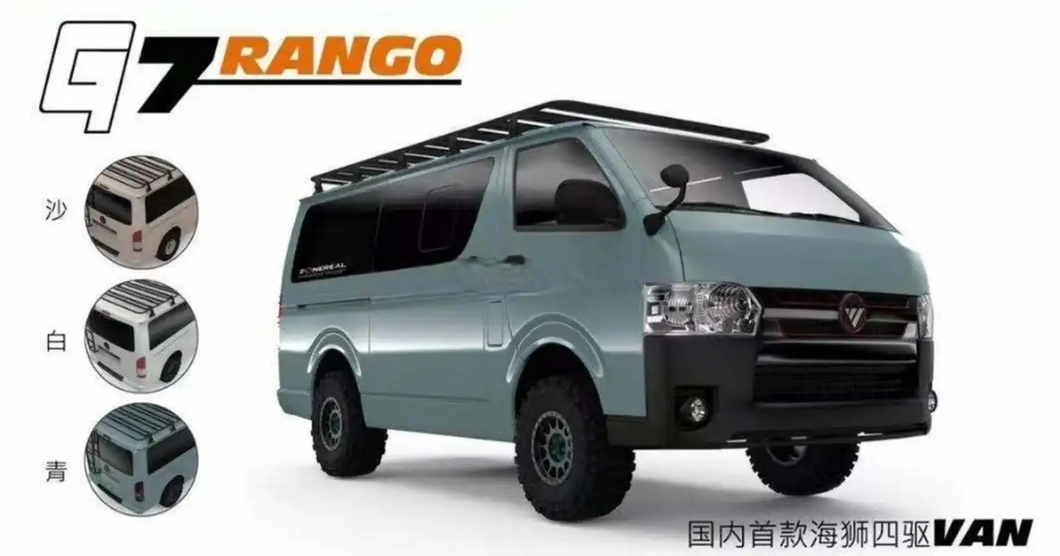 福田四驱小房车,说是进口2.