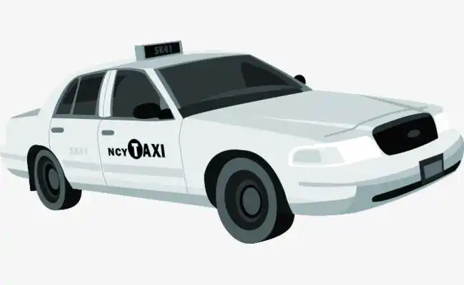 白色出租车