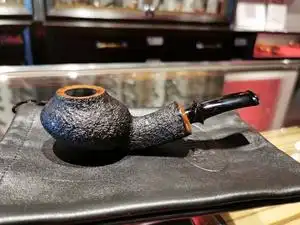 丹麦大师黑丁精品手工烟斗