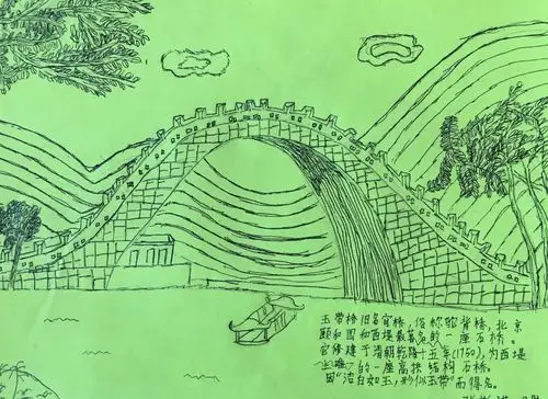 这也是颐和园的玉带桥.