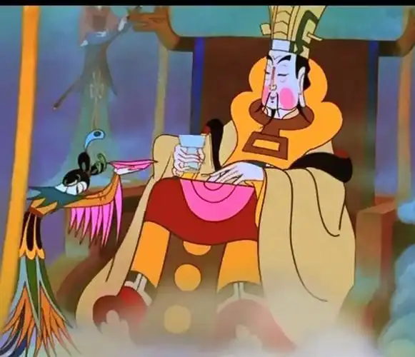 同样的《大闹天宫》不同的配音,孙悟空形象参考邱岳峰?