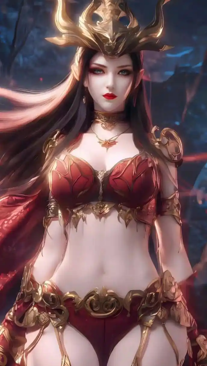 皇冠形态才是美杜莎女王的颜值巅峰,不接受任何反驳[色][色][色]#斗破