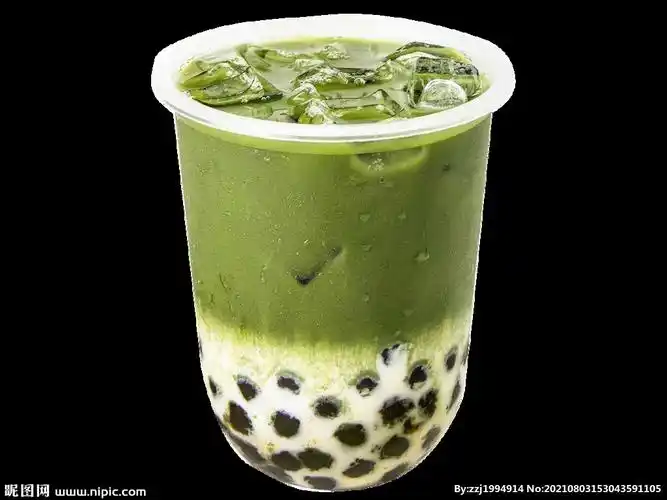 抹茶珍珠奶茶
