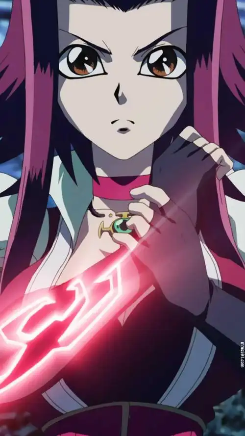 1080x1920图片下载_游戏王5ds女主角黑蔷薇魔女十六夜秋手机壁纸图片