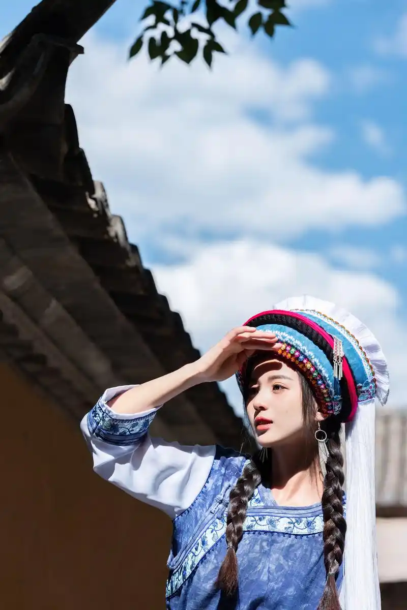 这样的白族写真出片,你打几分呢71.#大理 #大理约拍 #大理 - 抖音