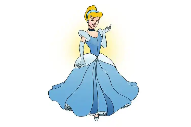 灰姑娘怎么画