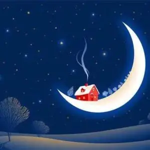 月亮星星微信头像