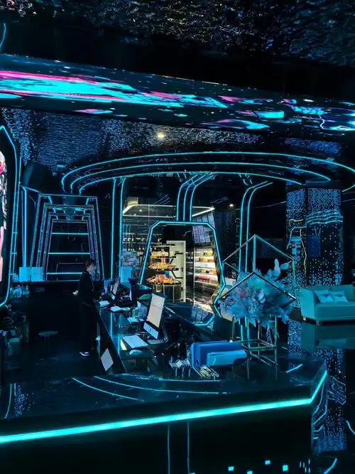 赛博朋克风格的ktv6015