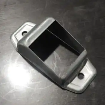 铝艺护栏配件护栏固定座锌钢围栏阳台栏杆楼梯扶手配件斜座座连接件