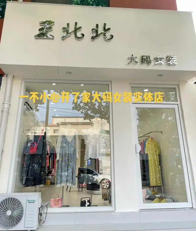 姐妹们 由于我从小就有个服装店的梦 在疫情下整了个实体店 刚 - 抖音
