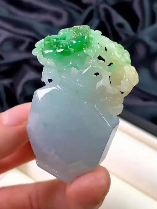 翡翠摆件手把件