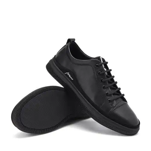 belle/百丽2019秋季新款潮流牛皮革男休闲皮鞋50612cm9