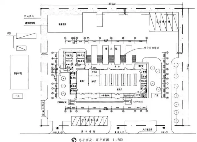 设计题目三级公路客运站1000人次日最高聚集人数300人