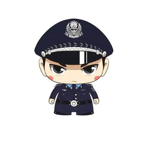 新款警察专属微信头像 表情包,赶紧收藏!
