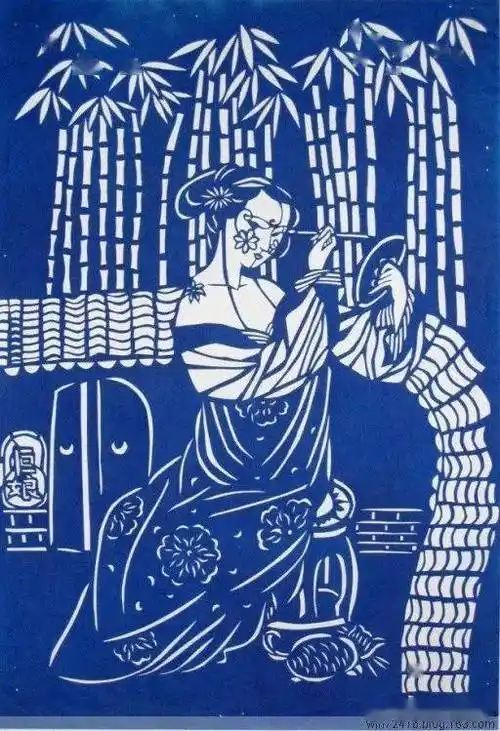 【剪纸】聊斋人物剪纸(王继红老师作品)