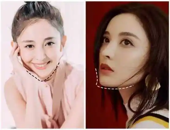 下巴短而圆面相