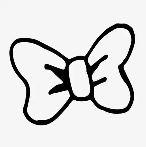 简笔蝴蝶结纹身图案蝴蝶结简笔画装饰蝴蝶结爱心箭头弓箭