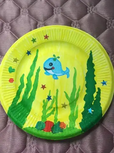 沙城六小教学篇丨纸盘作画 变费为宝