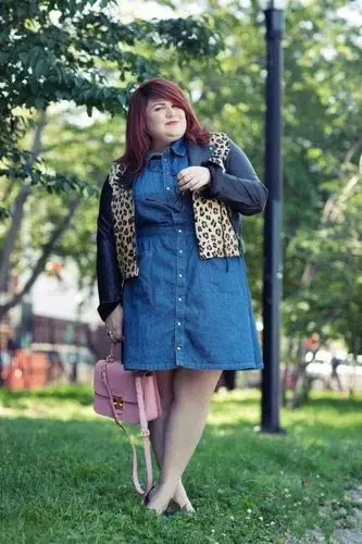 体重200斤的时尚博主:胖姑娘也有春天!