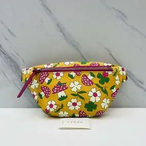 cucci 97新 新款儿童帆布农场植物儿童腰包胸包女包尺寸