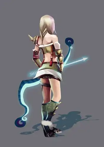 弓箭手|插画|游戏原画|枭月 - 原创作品 - 站酷 (zcool)