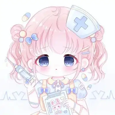 头像卡通女呆萌可爱少女心111张_女生动漫头像_头像屋