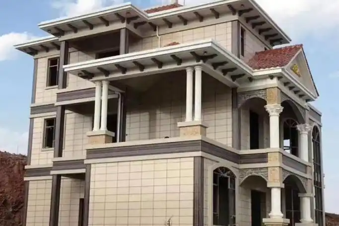 别墅水包砂效果图1