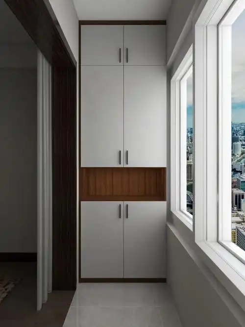 装好阳台柜,让家变大,变美,变整洁|客厅|矮柜|收纳|书柜|储物_网易订