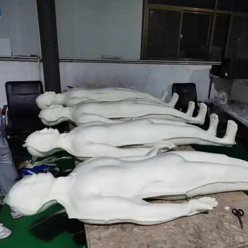 密室逃脱道具 发泡男假人影视拍摄电影尸体模型道具密室逃脱恐怖场景