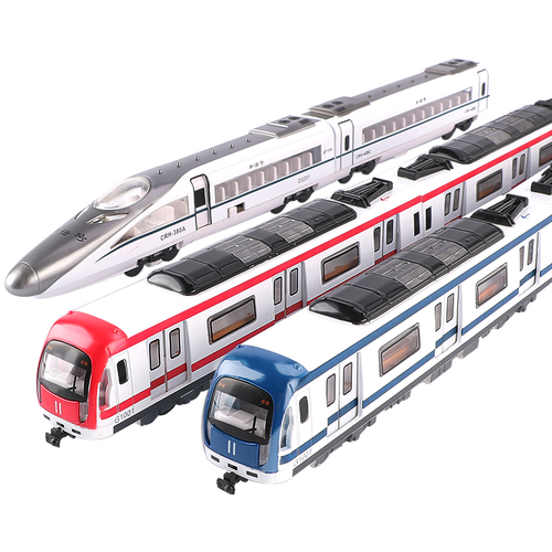 儿童玩具车和谐号合金地铁复兴号动车组模型套装高铁火车玩具男孩