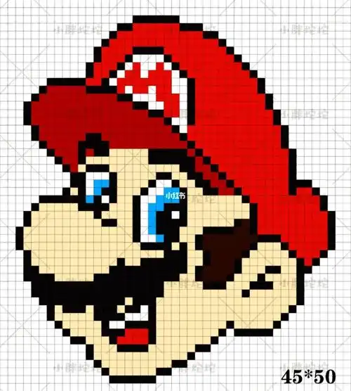 像素打卡,马里奥